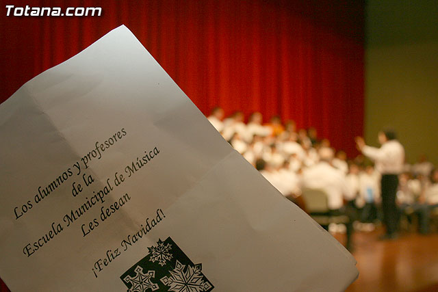 Concierto de Villancicos - Alumnos de Lenguaje Musical de la Escuela de Msica - 2009 - 69