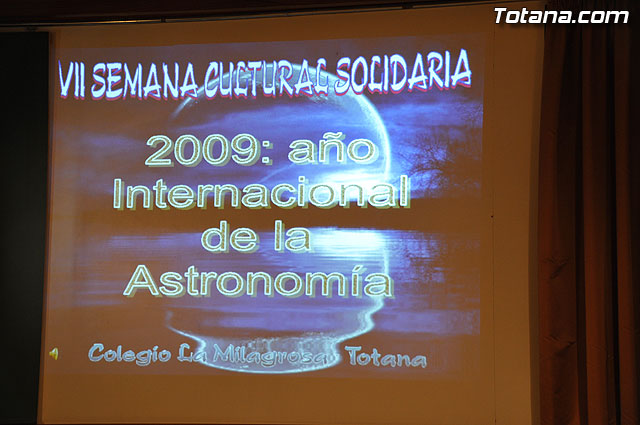 VII Semana Cultural - Astronoma  - Colegio La Milagrosa Totana 2009 - 60
