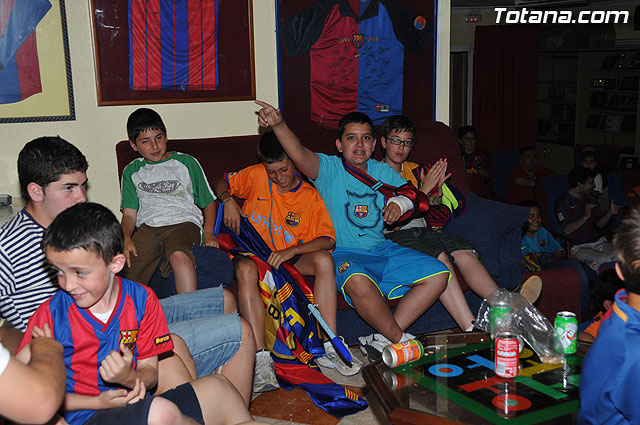 Celebracin del triunfo del Bara en la Liga de Campeones - 11