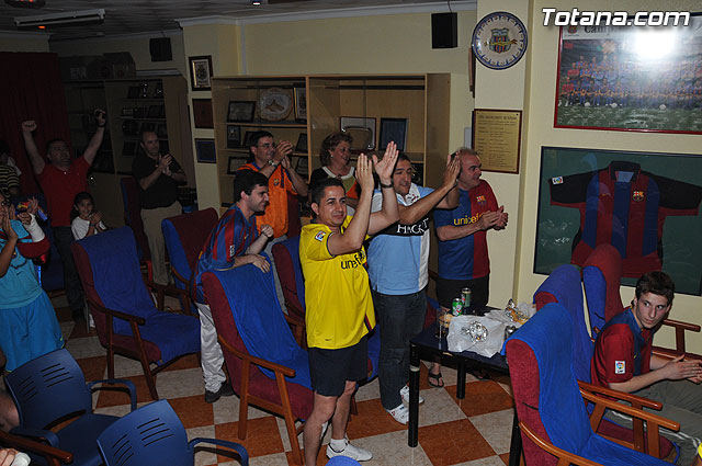 Celebracin del triunfo del Bara en la Liga de Campeones - 18