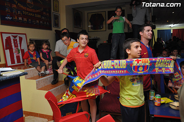 Celebracin del triunfo del Bara en la Liga de Campeones - 20