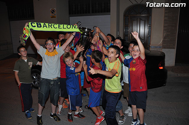 Celebracin del triunfo del Bara en la Liga de Campeones - 31