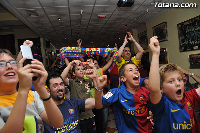 Celebracin del triunfo del Bara en la Liga de Campeones - 41