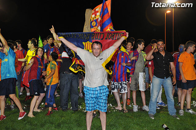 Celebracin del triunfo del Bara en la Liga de Campeones - 59