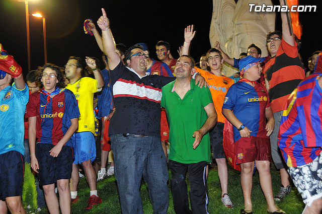 Celebracin del triunfo del Bara en la Liga de Campeones - 60