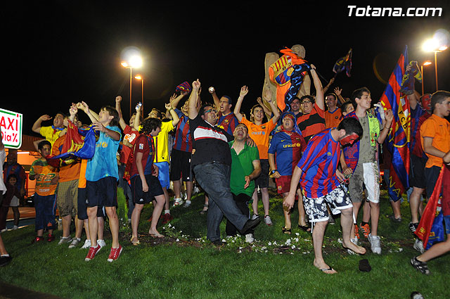 Celebracin del triunfo del Bara en la Liga de Campeones - 61