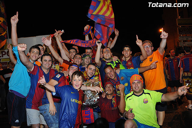 Celebracin del triunfo del Bara en la Liga de Campeones - 231