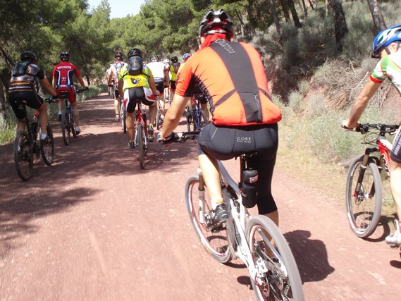 1 BiciAlmuerzo en mountain bike Sierra Espua en ruta 2011 - 11