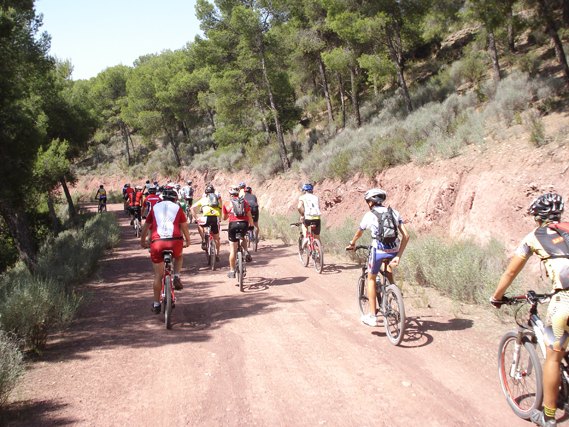 1 BiciAlmuerzo en mountain bike Sierra Espua en ruta 2011 - 13