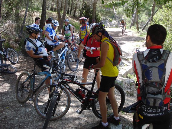 1 BiciAlmuerzo en mountain bike Sierra Espua en ruta 2011 - 20
