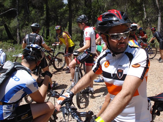 1 BiciAlmuerzo en mountain bike Sierra Espua en ruta 2011 - 21