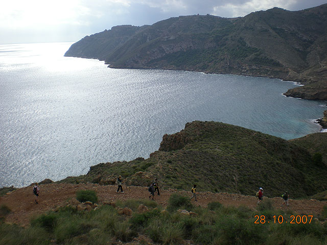 El club senderista de Totana realiza una ruta por el Espacio Natural de la Muela-Cabo Tioso - 142