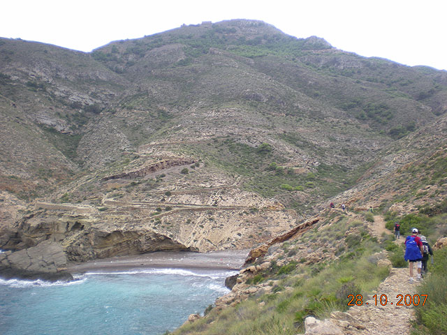 El club senderista de Totana realiza una ruta por el Espacio Natural de la Muela-Cabo Tioso - 145
