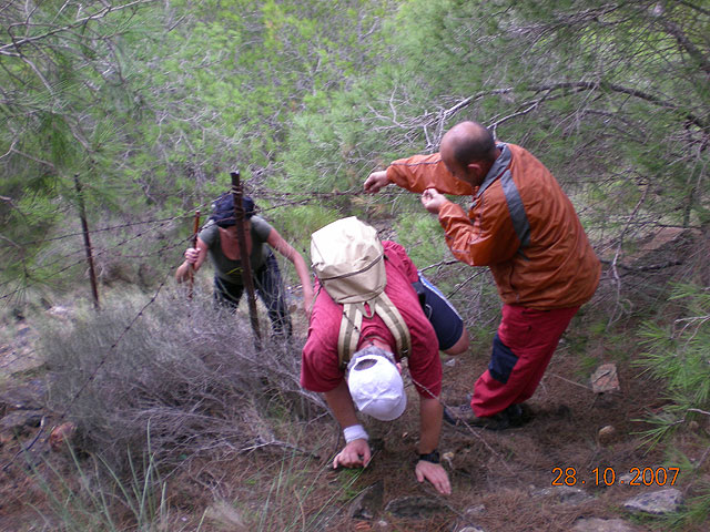 El club senderista de Totana realiza una ruta por el Espacio Natural de la Muela-Cabo Tioso - 147