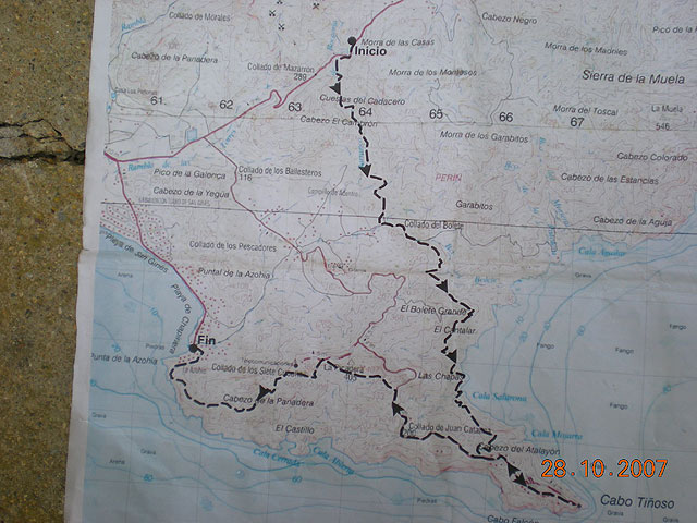 El club senderista de Totana realiza una ruta por el Espacio Natural de la Muela-Cabo Tioso - 158