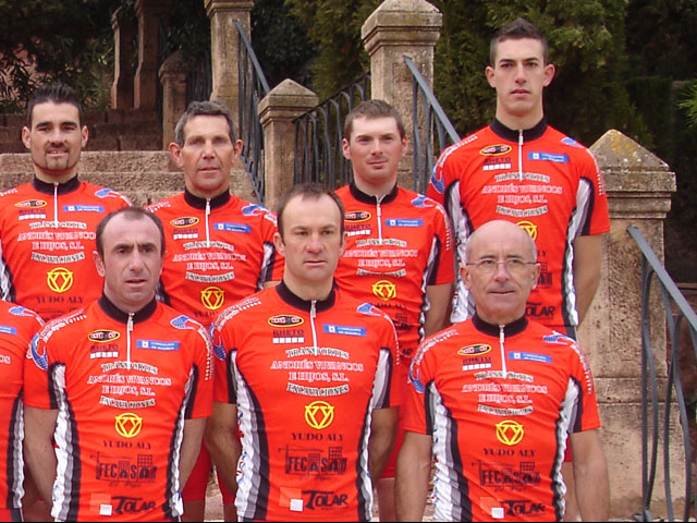 Presentacin equipo ciclista 