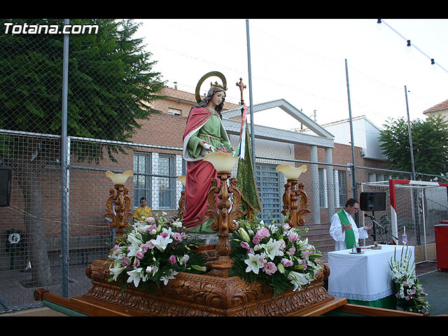 Solemne procesin en honor a Santa Isabel y misa de campaa. Totana 2008 - 2