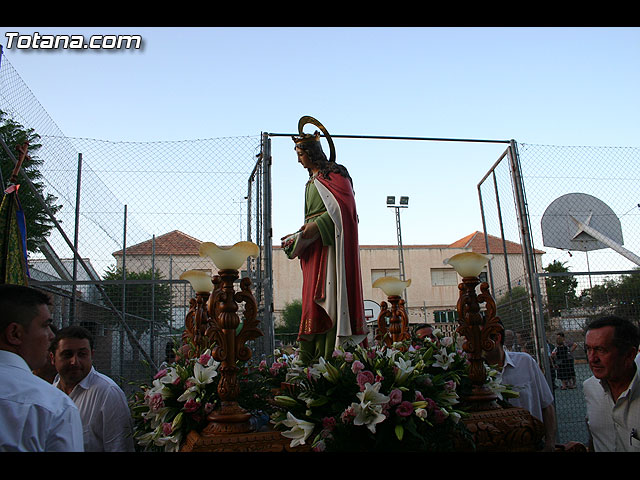 Solemne procesin en honor a Santa Isabel y misa de campaa. Totana 2008 - 27