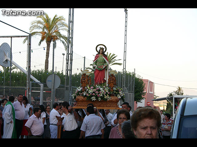 Solemne procesin en honor a Santa Isabel y misa de campaa. Totana 2008 - 29