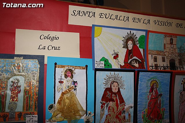 Exposicin de trabajos de dibujo y redaccin sobre Santa Eulalia 2010 - 27