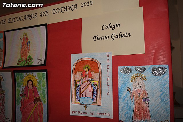 Exposicin de trabajos de dibujo y redaccin sobre Santa Eulalia 2010 - 30