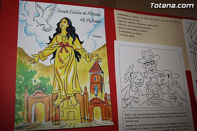 Exposicin de trabajos de dibujo y redaccin sobre Santa Eulalia 2010 - 36