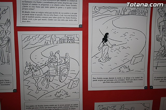 Exposicin de trabajos de dibujo y redaccin sobre Santa Eulalia 2010 - 37