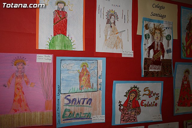 Exposicin de trabajos de dibujo y redaccin sobre Santa Eulalia 2010 - 41