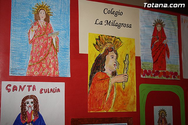 Exposicin de trabajos de dibujo y redaccin sobre Santa Eulalia 2010 - 45