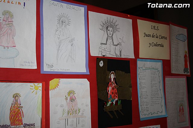 Exposicin de trabajos de dibujo y redaccin sobre Santa Eulalia 2010 - 46