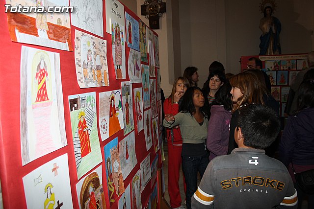 Exposicin de trabajos de dibujo y redaccin sobre Santa Eulalia 2010 - 53