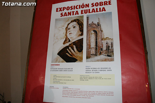 EXPOSICIN SOBRE SANTA EULALIA - TORRE DE LA IGLESIA DE SANTIAGO  - 1