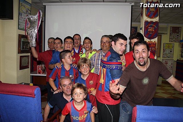 Celebracin de la victoria del FC Barcelona frente al Manchester en la final de la Liga de Campeones - 1