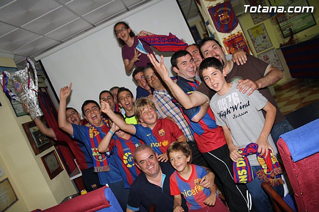 Celebracin de la victoria del FC Barcelona frente al Manchester en la final de la Liga de Campeones - 3
