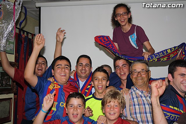 Celebracin de la victoria del FC Barcelona frente al Manchester en la final de la Liga de Campeones - 4