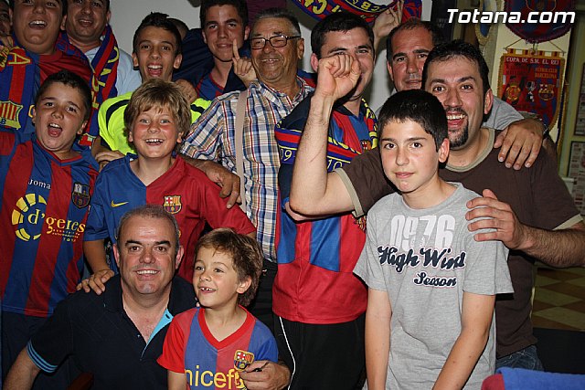 Celebracin de la victoria del FC Barcelona frente al Manchester en la final de la Liga de Campeones - 5