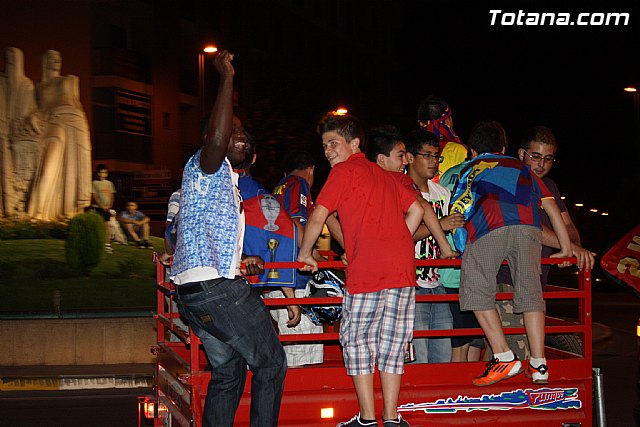 Celebracin de la victoria del FC Barcelona frente al Manchester en la final de la Liga de Campeones - 14