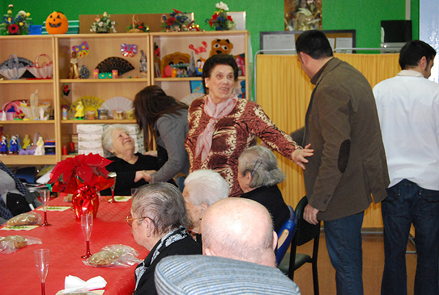 Autoridades locales felicitan la Navidad  2009 - 1