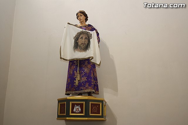 La imagen de la Vernica en la Iglesia de Santiago - 2