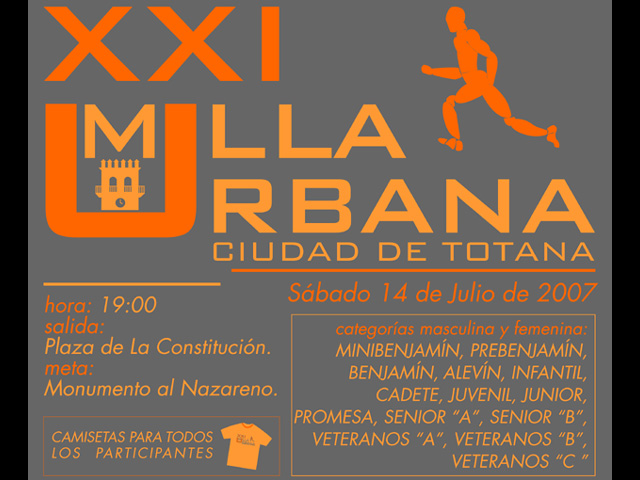 XXI Milla Urbana Ciudad de Totana - 1