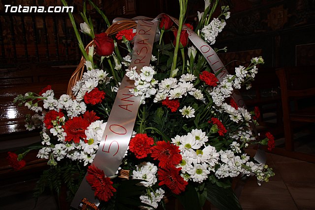 Ofrenda floral a Santa Eulalia. Olmpico y Escuela de Ftbol - 2010 - 2