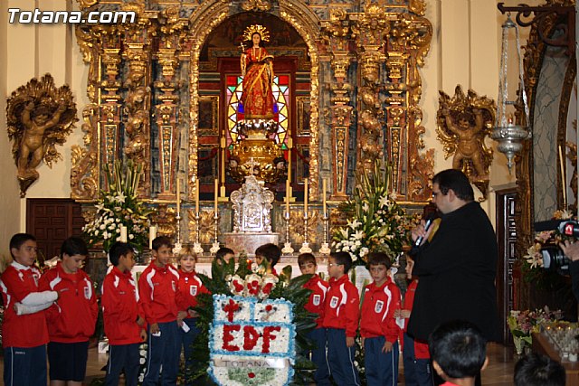 Ofrenda floral a Santa Eulalia. Olmpico y Escuela de Ftbol - 2010 - 162