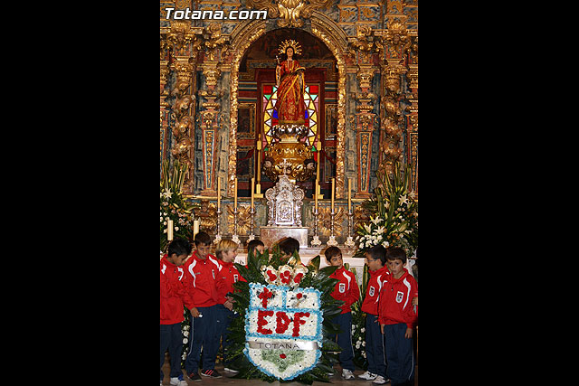 Ofrenda floral a Santa Eulalia. Olmpico y Escuela de Ftbol - 2010 - 163