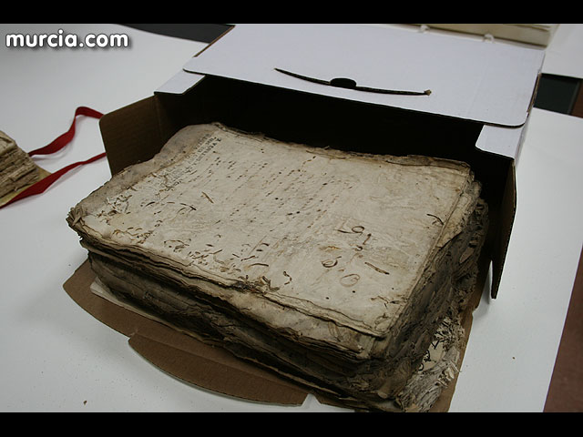 Cultura restaura documentos de ocho municipios de la Regin datados entre el siglo XIII y el XX - 17