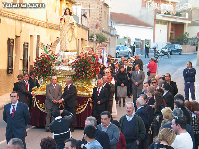 TRASLADO PROCESIONAL de la imagen de Santa Eulalia desde la Ermita de San Roque a la Parroquia de Santiago - 39