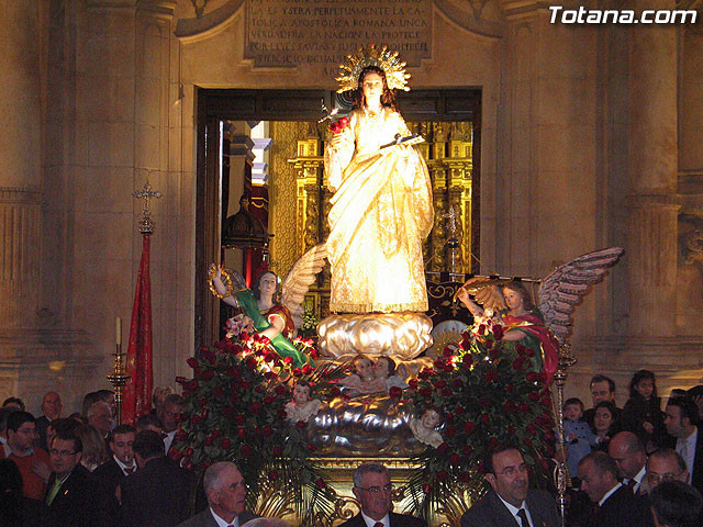 TRASLADO PROCESIONAL de la imagen de Santa Eulalia desde la Ermita de San Roque a la Parroquia de Santiago - 172