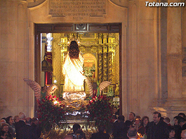 TRASLADO PROCESIONAL de la imagen de Santa Eulalia desde la Ermita de San Roque a la Parroquia de Santiago - 188