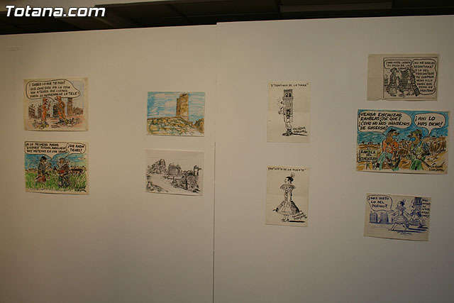 Muestra de lminas, vietas y dibujos del totanero Salvador Sobejano - 1