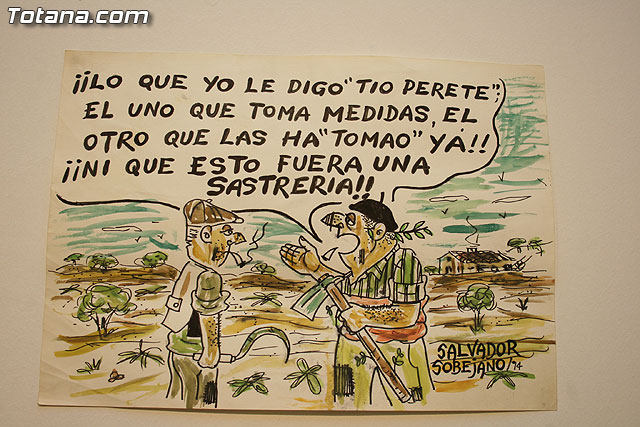 Muestra de lminas, vietas y dibujos del totanero Salvador Sobejano - 29