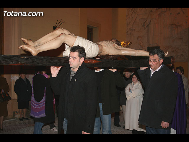 Va Crucis organizado por la Hermandad de Jess en el Calvario y la Santa Cena . 2008 - 15